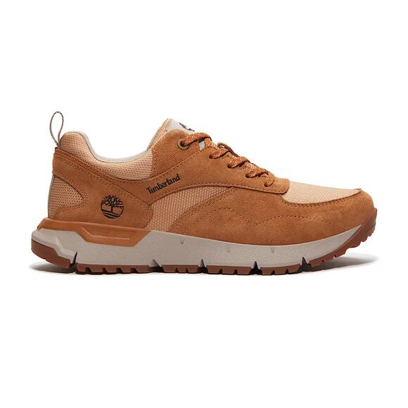 TIMBERLAND MEN\'S 7.5 VOYAGER PARK LOW LACE SNEAKER WHEAT NIB main image 4